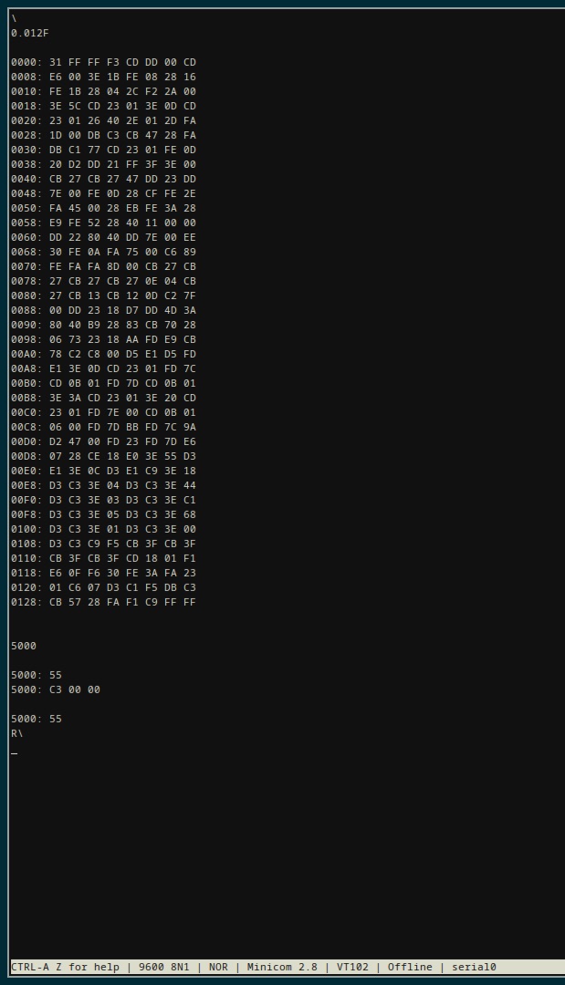 Wozmon for the Z80 family